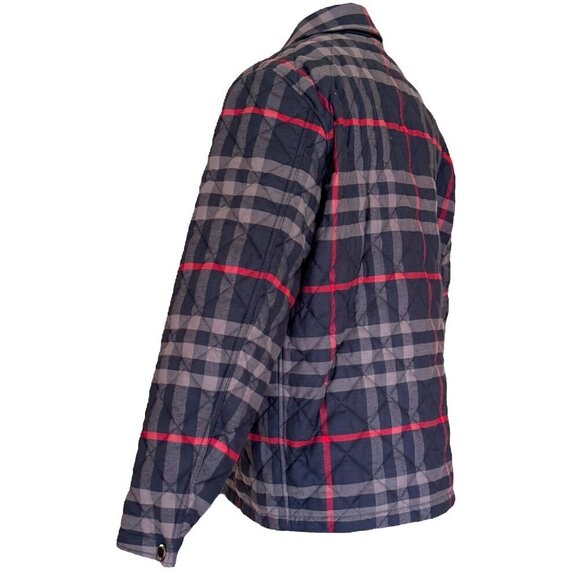 Burberry Forres Men's Navy IP Check Organic Cotton Jacket, Runs large, S, M, L - Picture 7 of 12